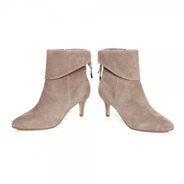 bege_fashion_boots_stiletto_heels_ankle_boots_suede_lapel_boots04